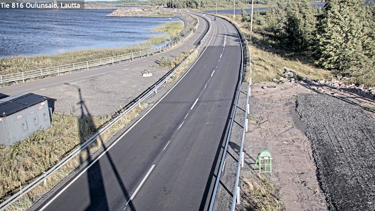 Kelikamerat Kuva Tie 816 Oulunsalo, lauttaranta, Oulu, Pohjois-Pohjanmaa