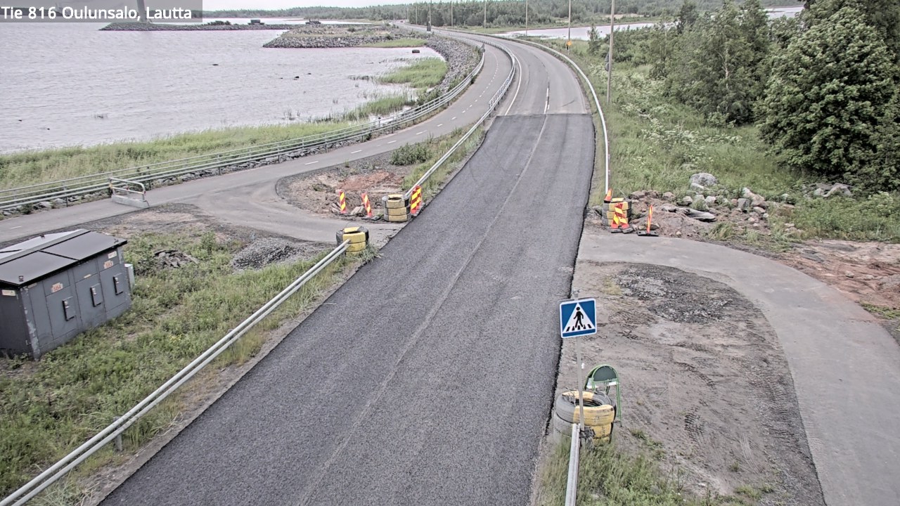Kelikamerat Kuva Tie 816 Oulunsalo, lauttaranta, Oulu, Pohjois-Pohjanmaa