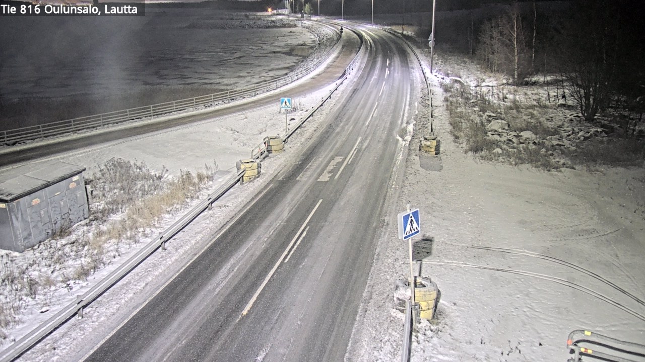 Weather Camera Image Väg 816 Uleåsalo, Oulu, Pohjois-Pohjanmaa