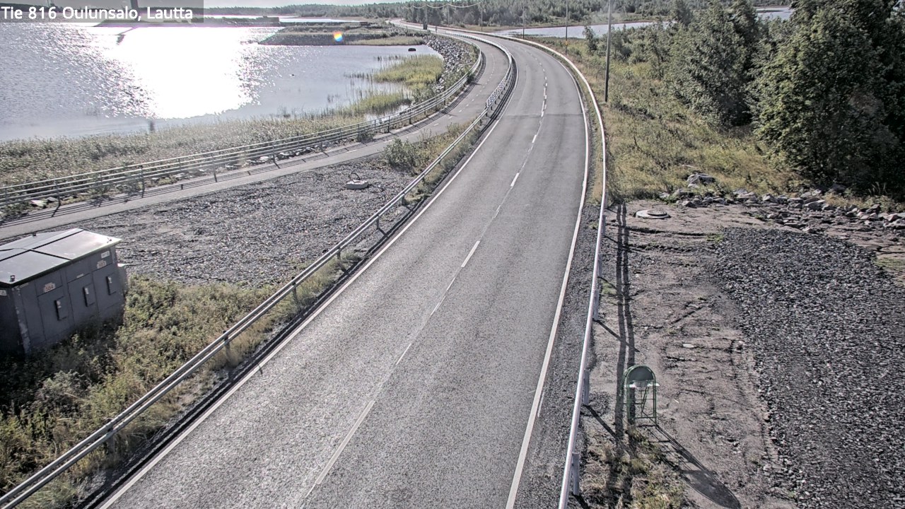 Weather Camera Image Road 816 Oulunsalo, Oulu, Pohjois-Pohjanmaa