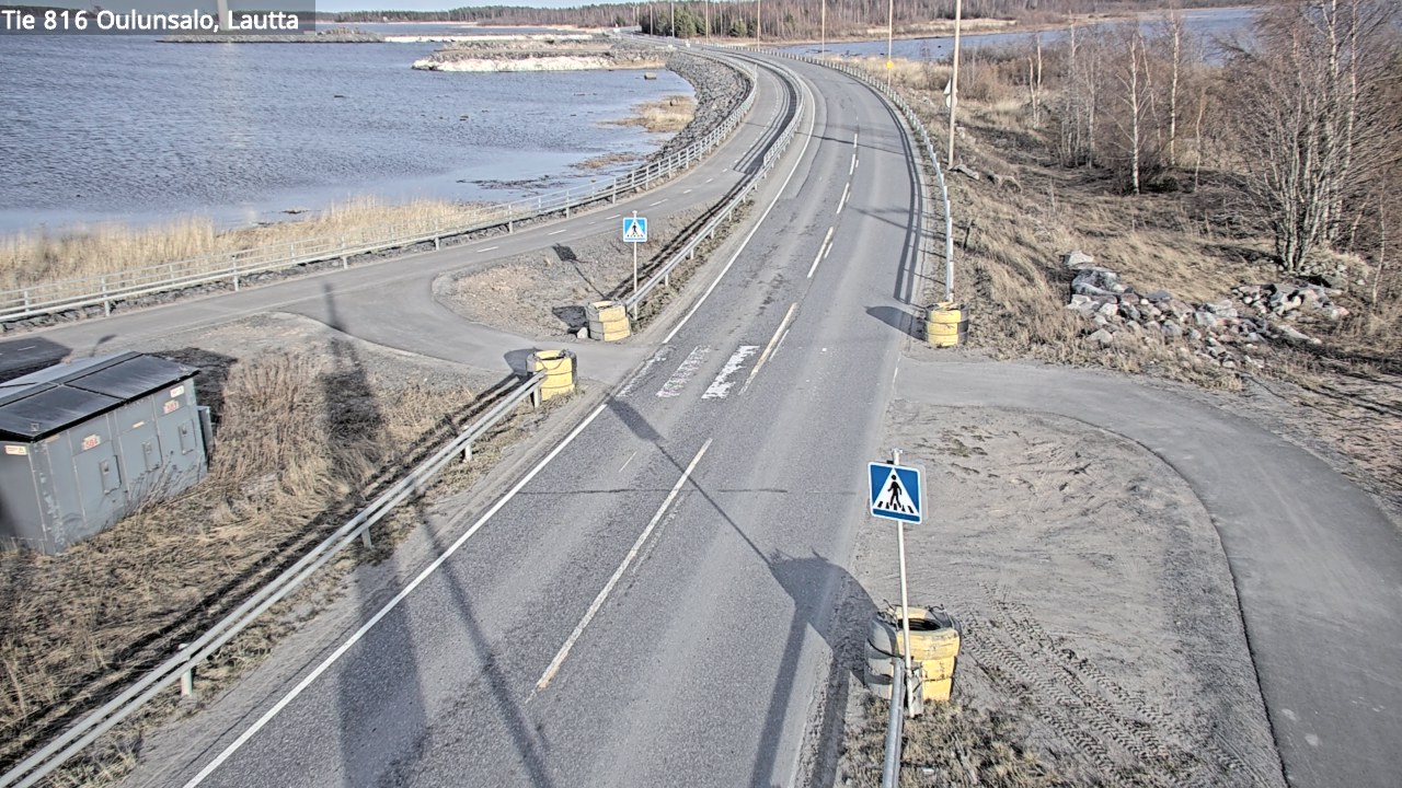 Weather Camera Image Road 816 Oulunsalo, Oulu, Pohjois-Pohjanmaa