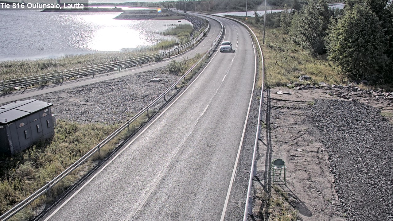 Weather Camera Image Road 816 Oulunsalo, Oulu, Pohjois-Pohjanmaa