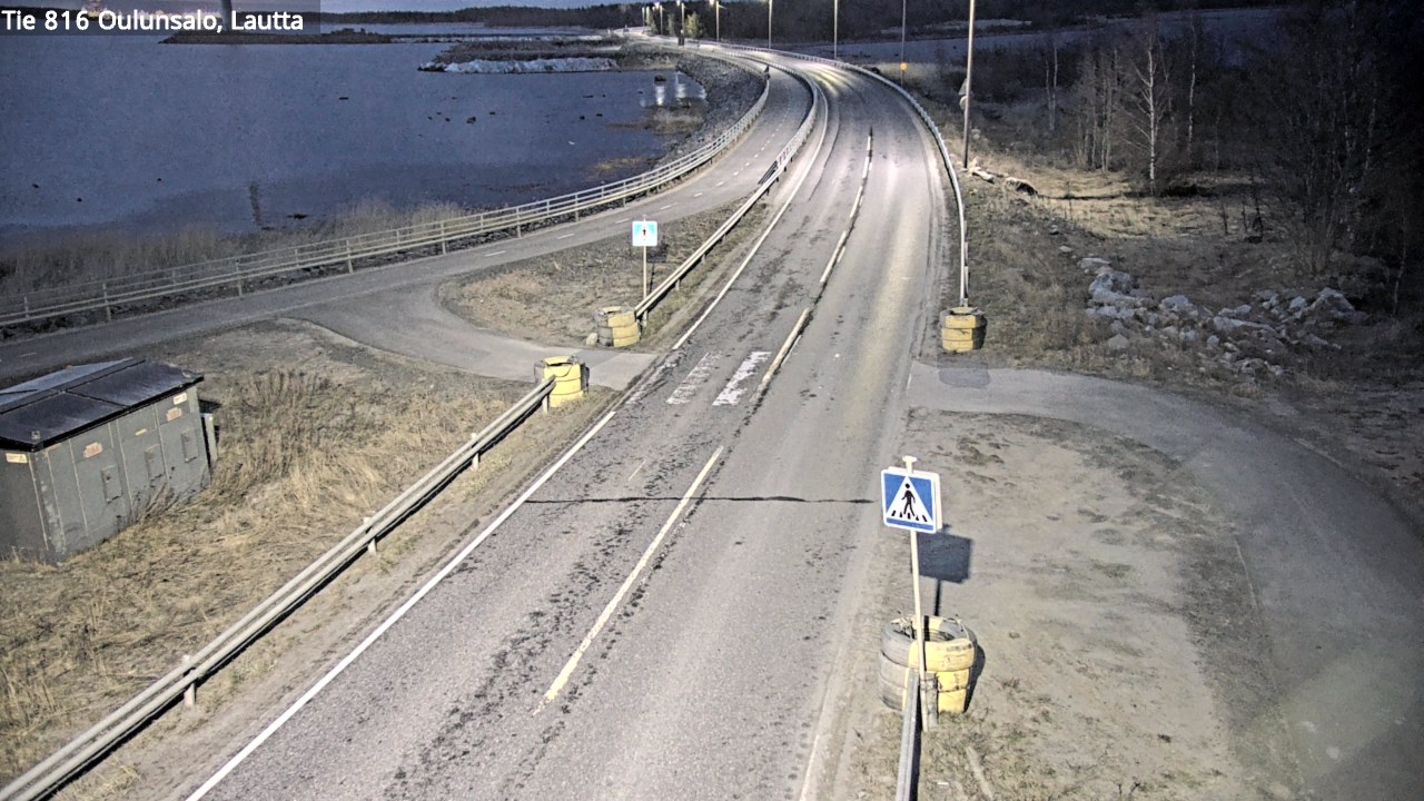 Weather Camera Image Road 816 Oulunsalo, Oulu, Pohjois-Pohjanmaa