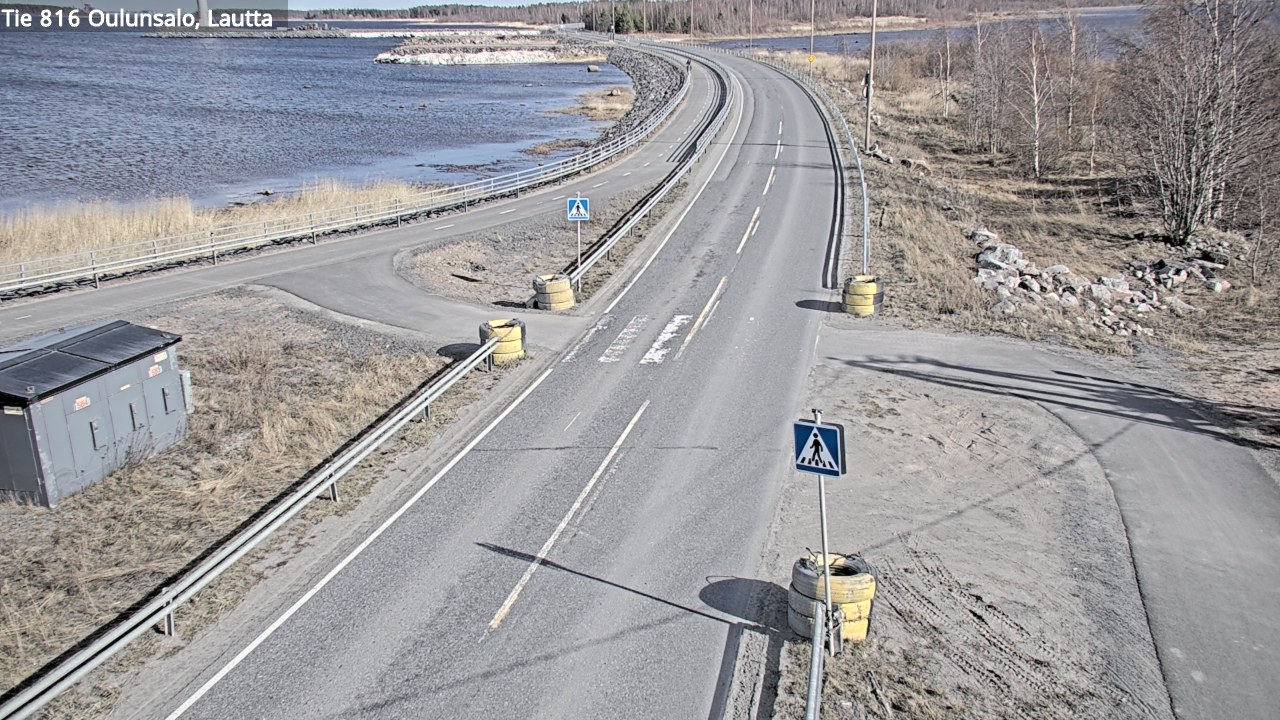 Weather Camera Image Road 816 Oulunsalo, Oulu, Pohjois-Pohjanmaa