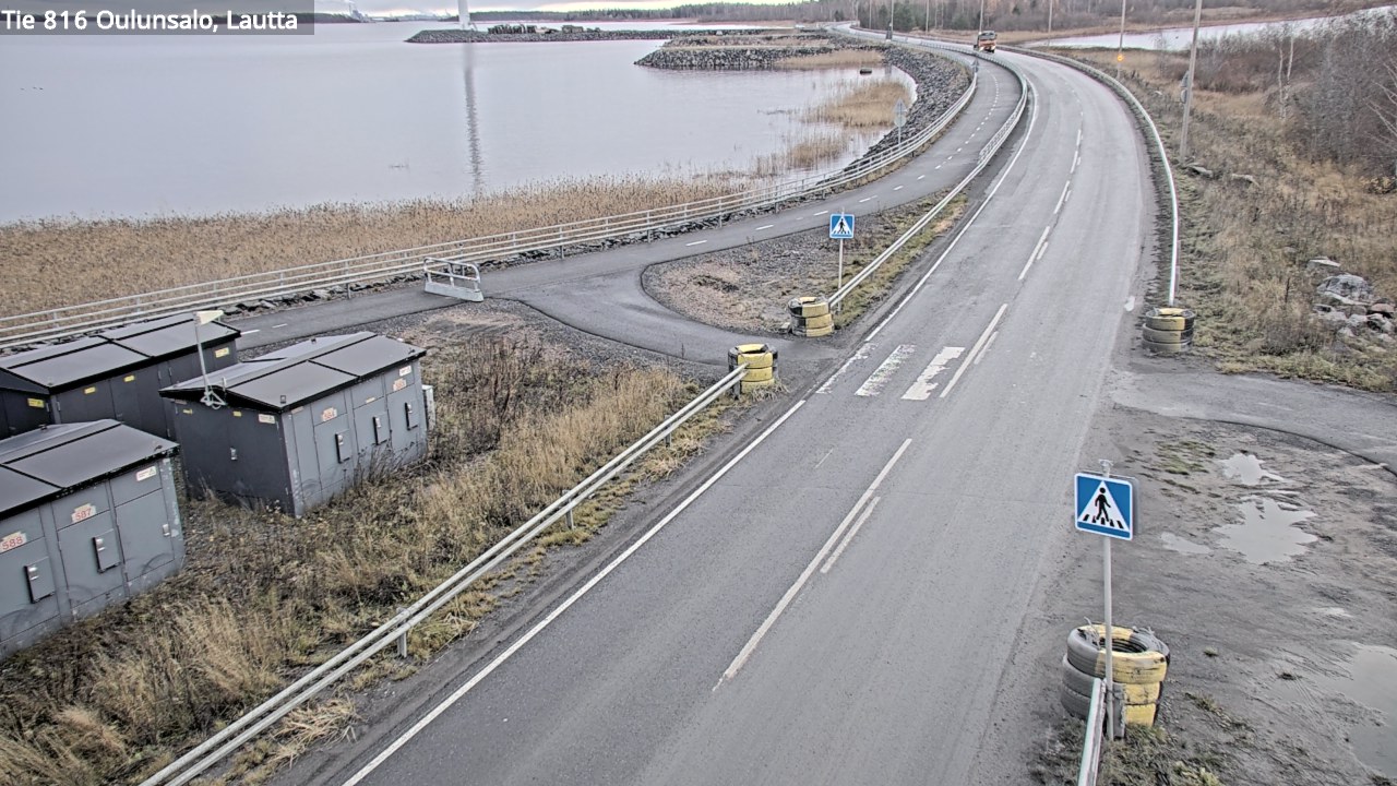 Kelikamerat Kuva Tie 816 Oulunsalo, lauttaranta, Oulu, Pohjois-Pohjanmaa