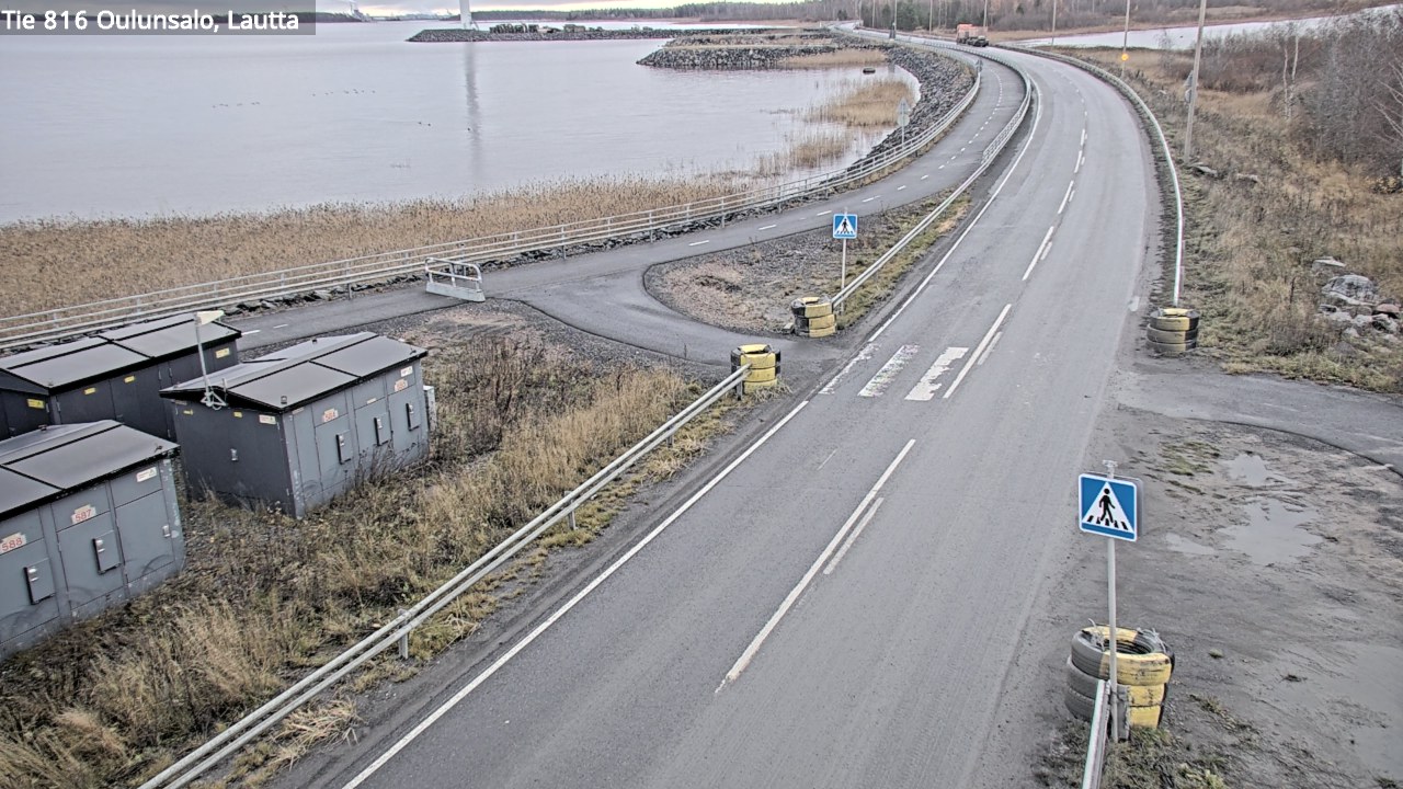 Kelikamerat Kuva Tie 816 Oulunsalo, lauttaranta, Oulu, Pohjois-Pohjanmaa