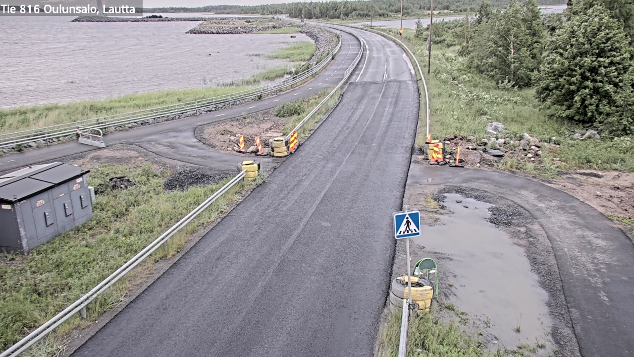 Kelikamerat Kuva Tie 816 Oulunsalo, lauttaranta, Oulu, Pohjois-Pohjanmaa