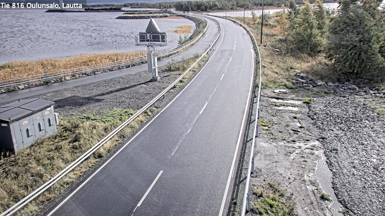 Kelikamerat Kuva Tie 816 Oulunsalo, lauttaranta, Oulu, Pohjois-Pohjanmaa