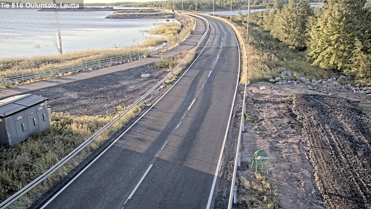 Weather Camera Image Road 816 Oulunsalo, Oulu, Pohjois-Pohjanmaa