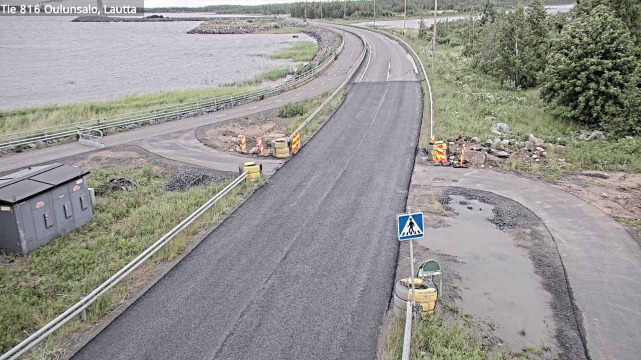 Kelikamerat Kuva Tie 816 Oulunsalo, lauttaranta, Oulu, Pohjois-Pohjanmaa