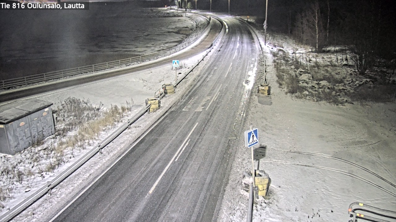 Weather Camera Image Väg 816 Uleåsalo, Oulu, Pohjois-Pohjanmaa