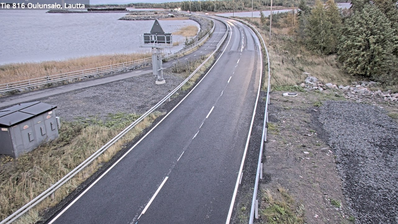 Weather Camera Image Road 816 Oulunsalo, Oulu, Pohjois-Pohjanmaa