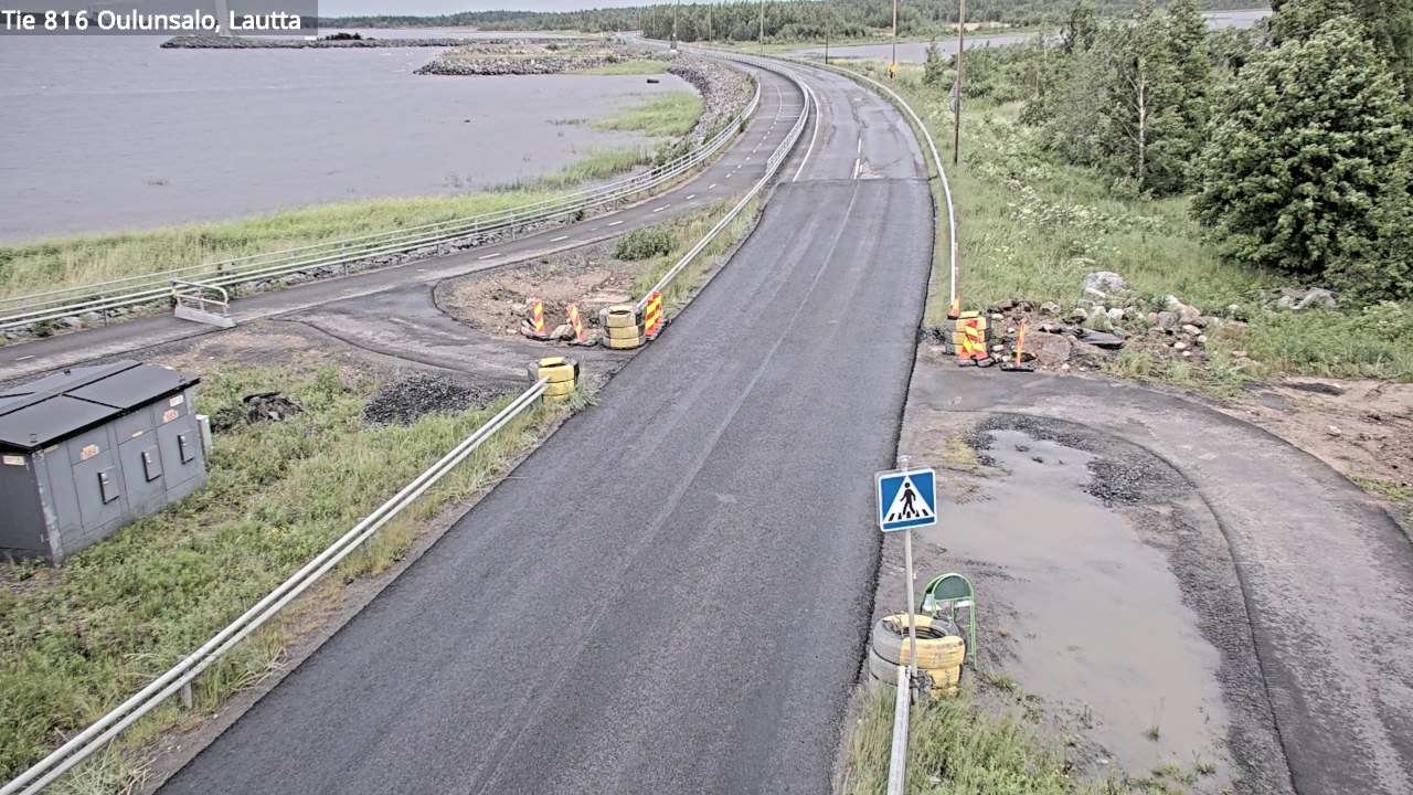 Kelikamerat Kuva Tie 816 Oulunsalo, lauttaranta, Oulu, Pohjois-Pohjanmaa
