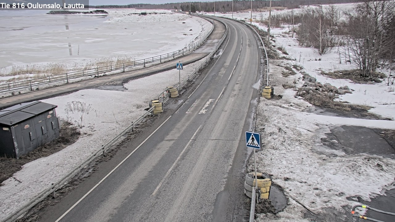 Weather Camera Image Road 816 Oulunsalo, Oulu, Pohjois-Pohjanmaa