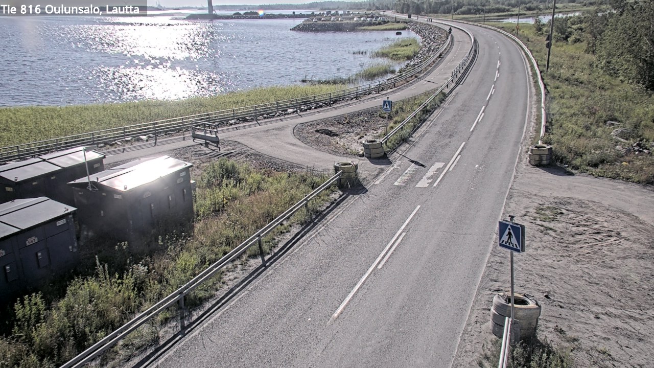 Kelikamerat Kuva Tie 816 Oulunsalo, lauttaranta, Oulu, Pohjois-Pohjanmaa