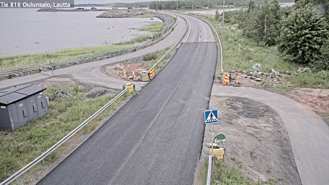Kelikamerat Kuva Tie 816 Oulunsalo, lauttaranta, Oulu, Pohjois-Pohjanmaa