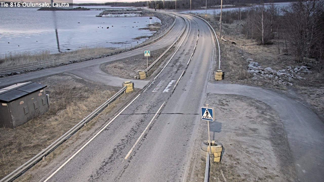 Weather Camera Image Road 816 Oulunsalo, Oulu, Pohjois-Pohjanmaa