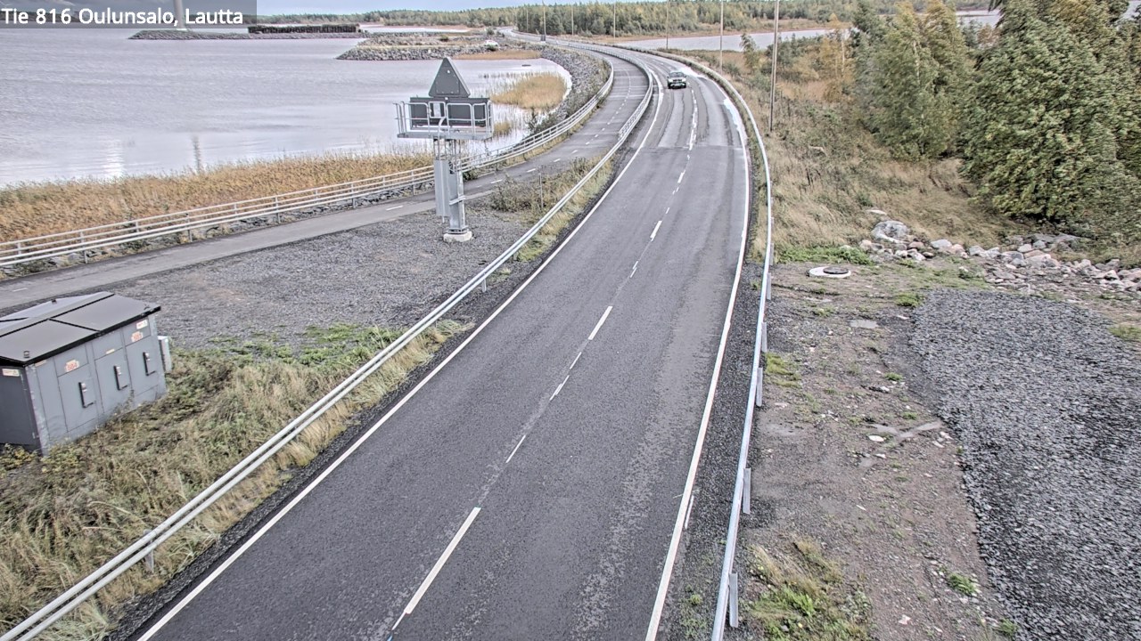 Kelikamerat Kuva Tie 816 Oulunsalo, lauttaranta, Oulu, Pohjois-Pohjanmaa