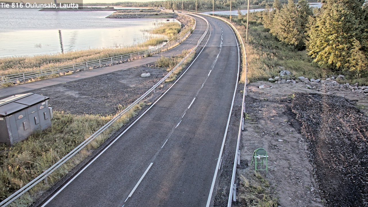 Kelikamerat Kuva Tie 816 Oulunsalo, lauttaranta, Oulu, Pohjois-Pohjanmaa