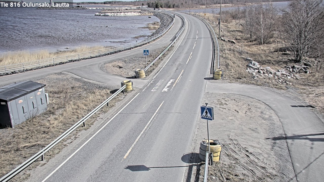 Weather Camera Image Road 816 Oulunsalo, Oulu, Pohjois-Pohjanmaa