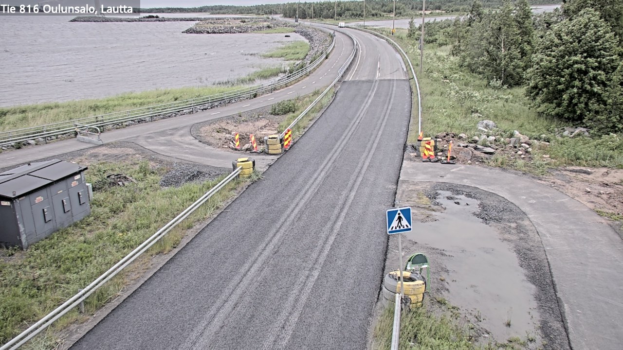 Kelikamerat Kuva Tie 816 Oulunsalo, lauttaranta, Oulu, Pohjois-Pohjanmaa