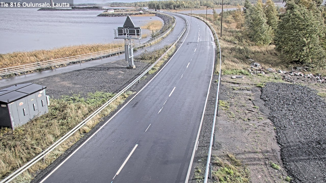 Kelikamerat Kuva Tie 816 Oulunsalo, lauttaranta, Oulu, Pohjois-Pohjanmaa