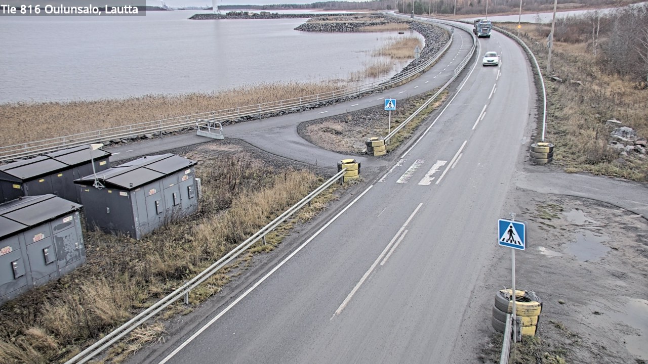 Kelikamerat Kuva Tie 816 Oulunsalo, lauttaranta, Oulu, Pohjois-Pohjanmaa