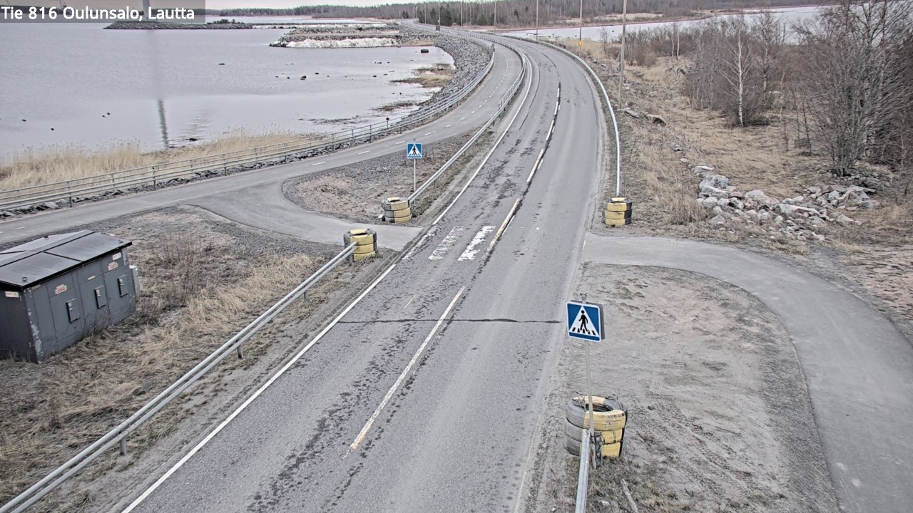 Weather Camera Image Väg 816 Uleåsalo, Oulu, Pohjois-Pohjanmaa