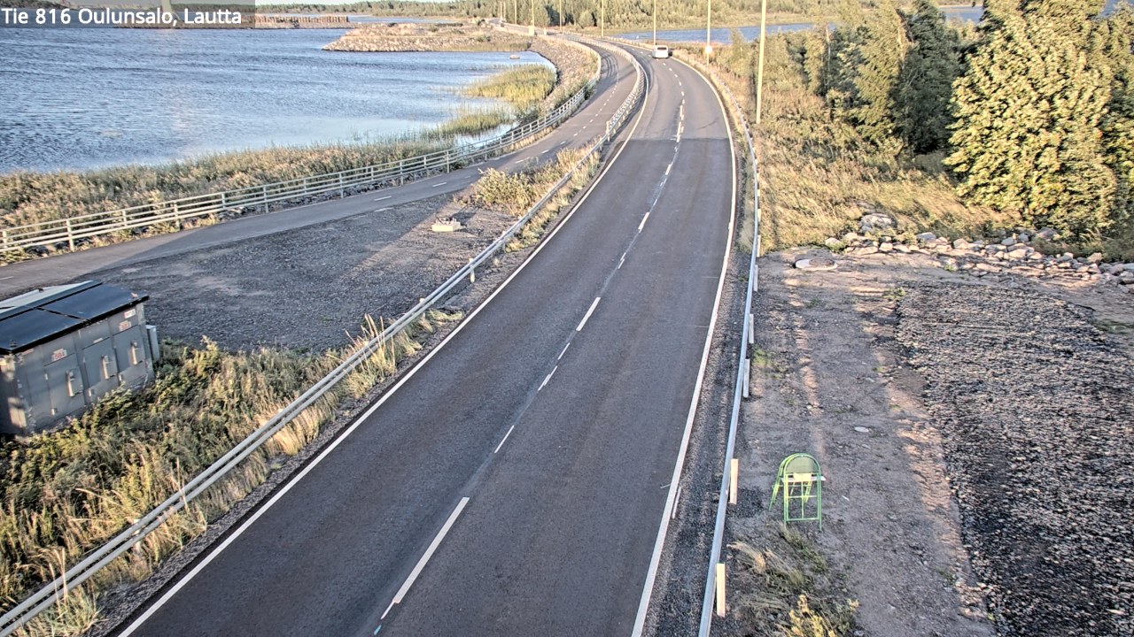 Kelikamerat Kuva Tie 816 Oulunsalo, lauttaranta, Oulu, Pohjois-Pohjanmaa