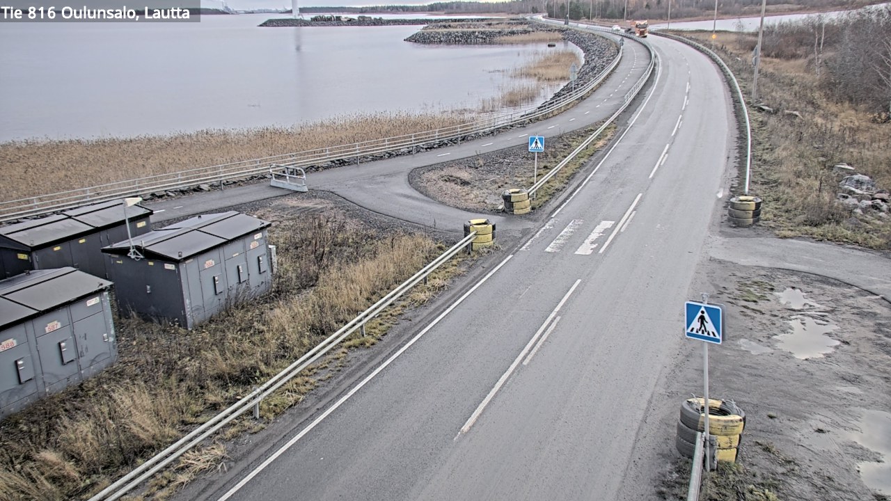 Kelikamerat Kuva Tie 816 Oulunsalo, lauttaranta, Oulu, Pohjois-Pohjanmaa