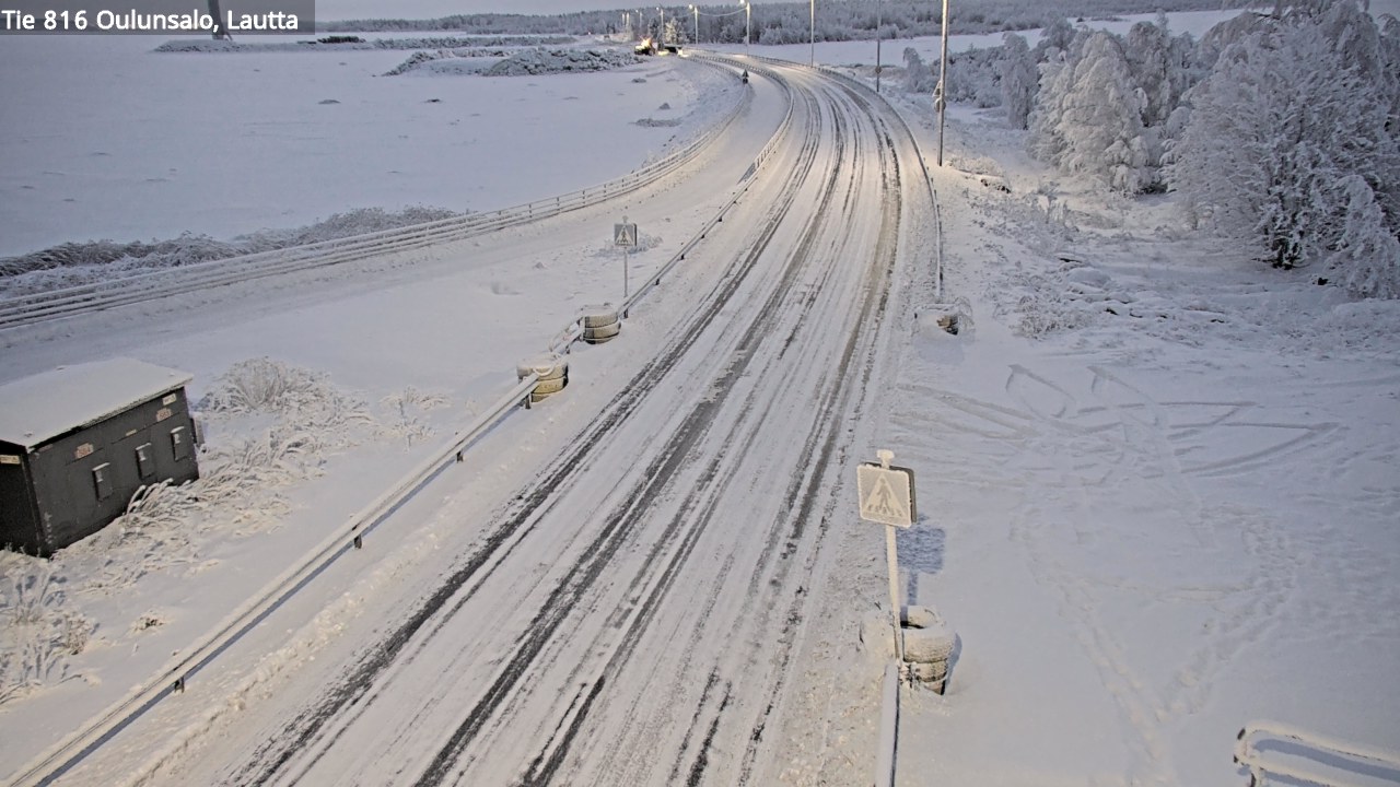 Kelikamerat Kuva Tie 816 Oulunsalo, lauttaranta, Oulu, Pohjois-Pohjanmaa