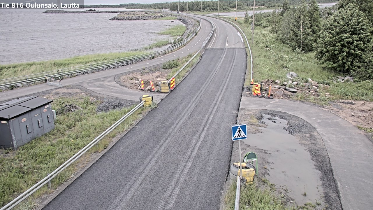 Kelikamerat Kuva Tie 816 Oulunsalo, lauttaranta, Oulu, Pohjois-Pohjanmaa