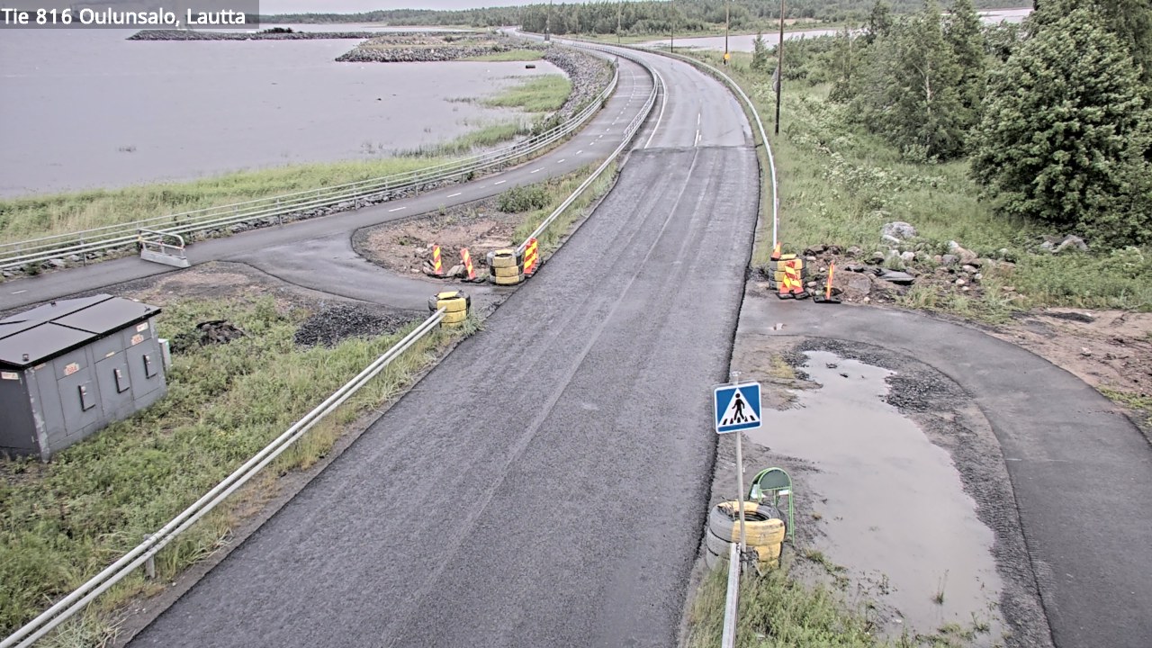 Kelikamerat Kuva Tie 816 Oulunsalo, lauttaranta, Oulu, Pohjois-Pohjanmaa
