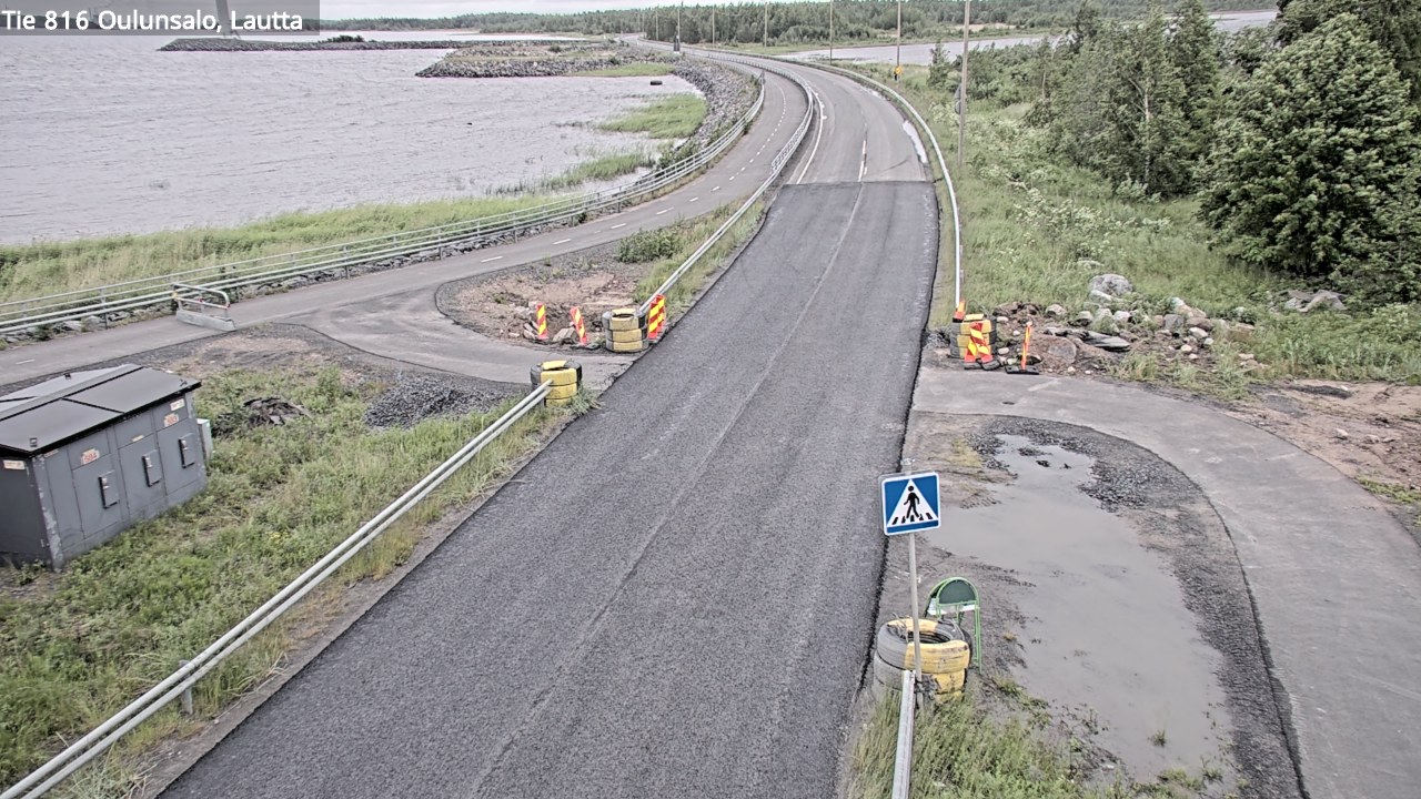 Kelikamerat Kuva Tie 816 Oulunsalo, lauttaranta, Oulu, Pohjois-Pohjanmaa