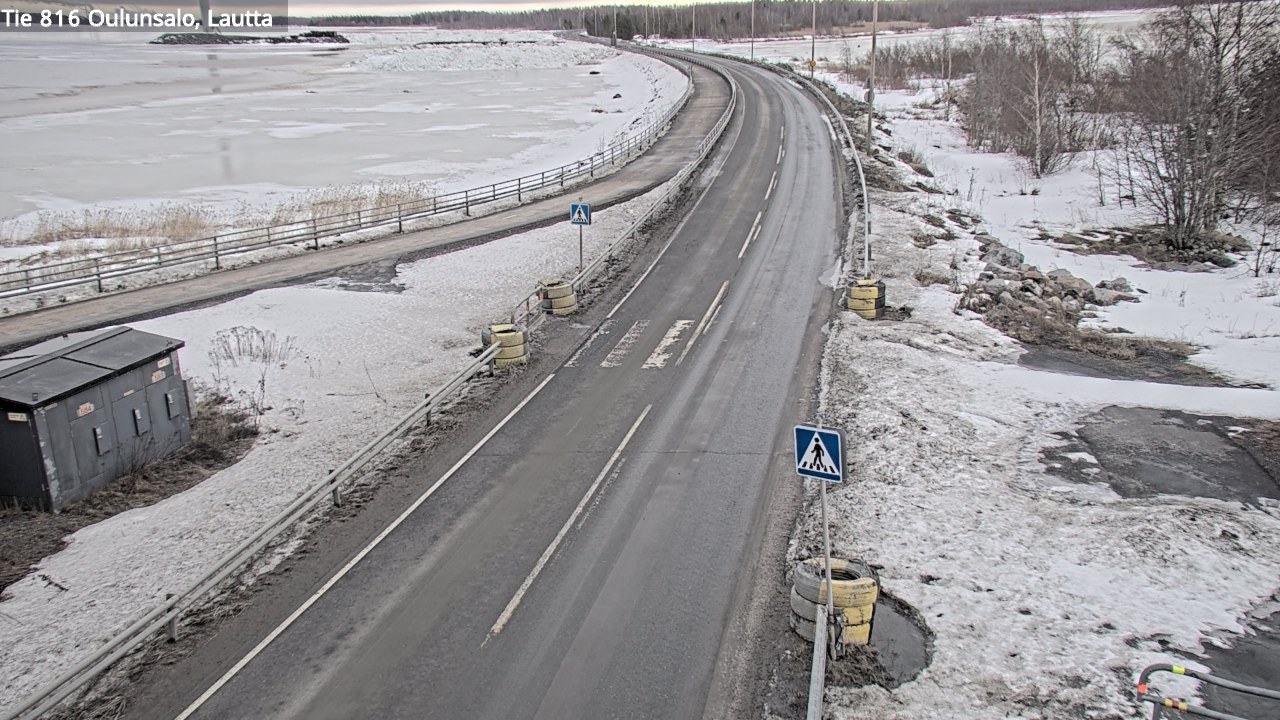 Kelikamerat Kuva Tie 816 Oulunsalo, lauttaranta, Oulu, Pohjois-Pohjanmaa