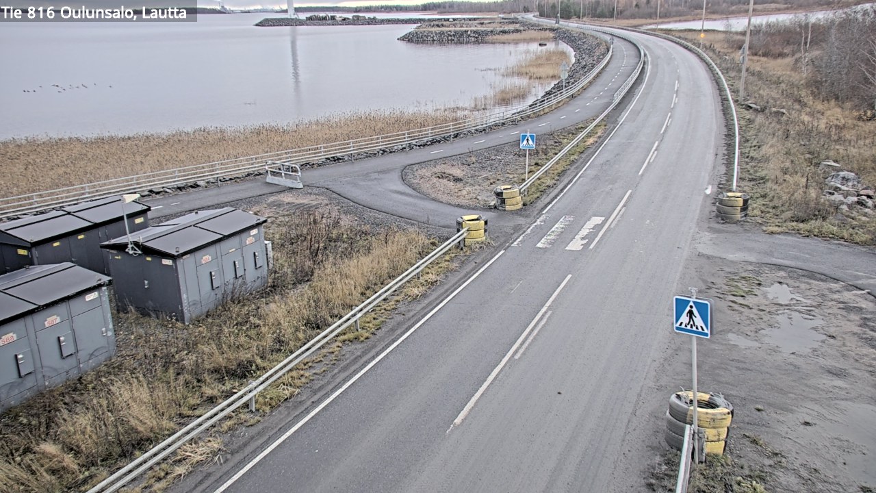 Kelikamerat Kuva Tie 816 Oulunsalo, lauttaranta, Oulu, Pohjois-Pohjanmaa