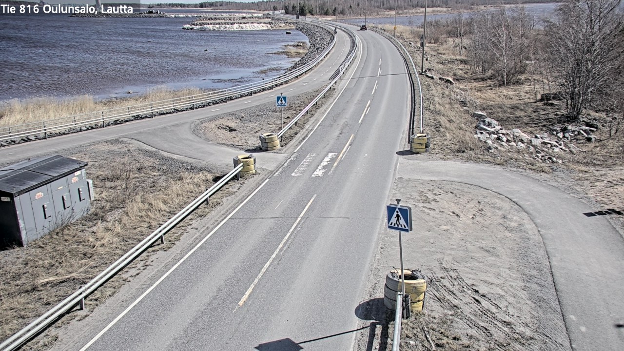 Weather Camera Image Road 816 Oulunsalo, Oulu, Pohjois-Pohjanmaa