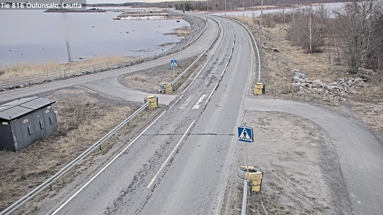 Kelikamerat Kuva Tie 816 Oulunsalo, lauttaranta, Oulu, Pohjois-Pohjanmaa