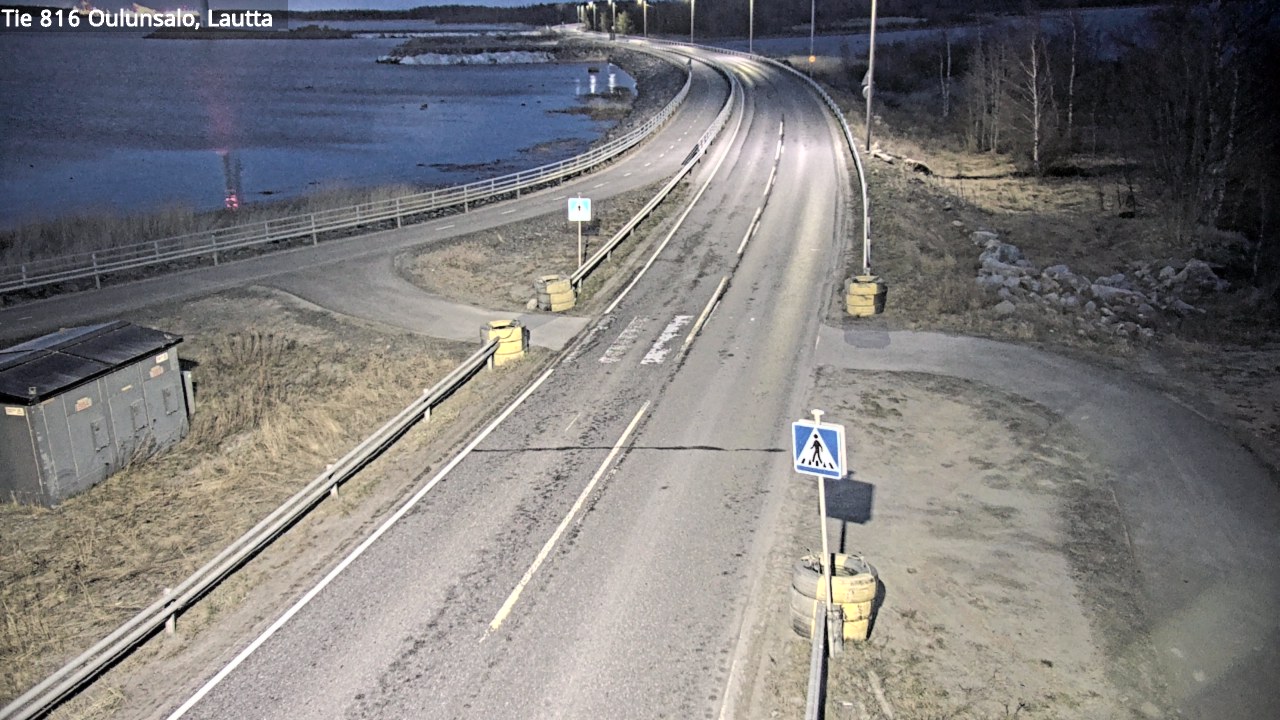 Weather Camera Image Road 816 Oulunsalo, Oulu, Pohjois-Pohjanmaa