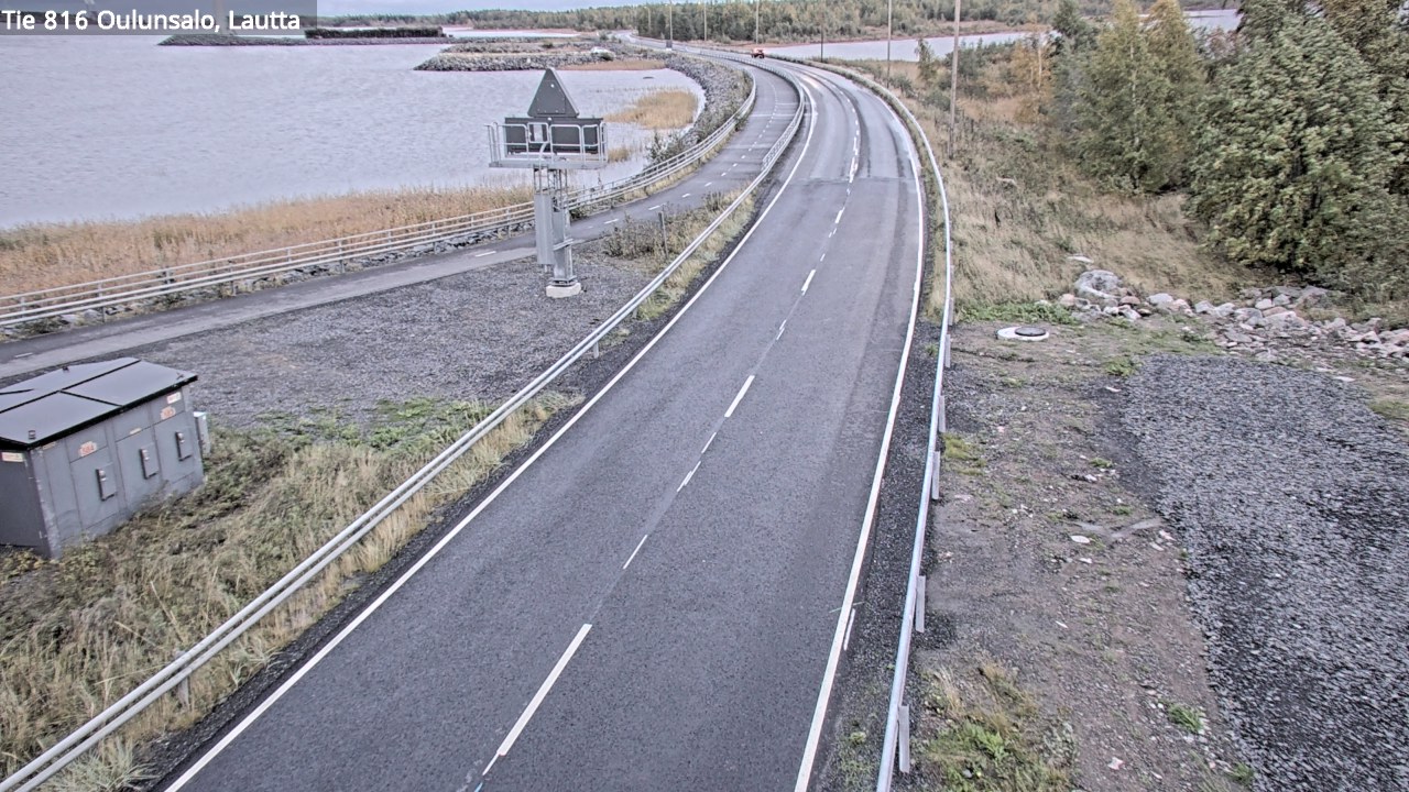 Weather Camera Image Road 816 Oulunsalo, Oulu, Pohjois-Pohjanmaa