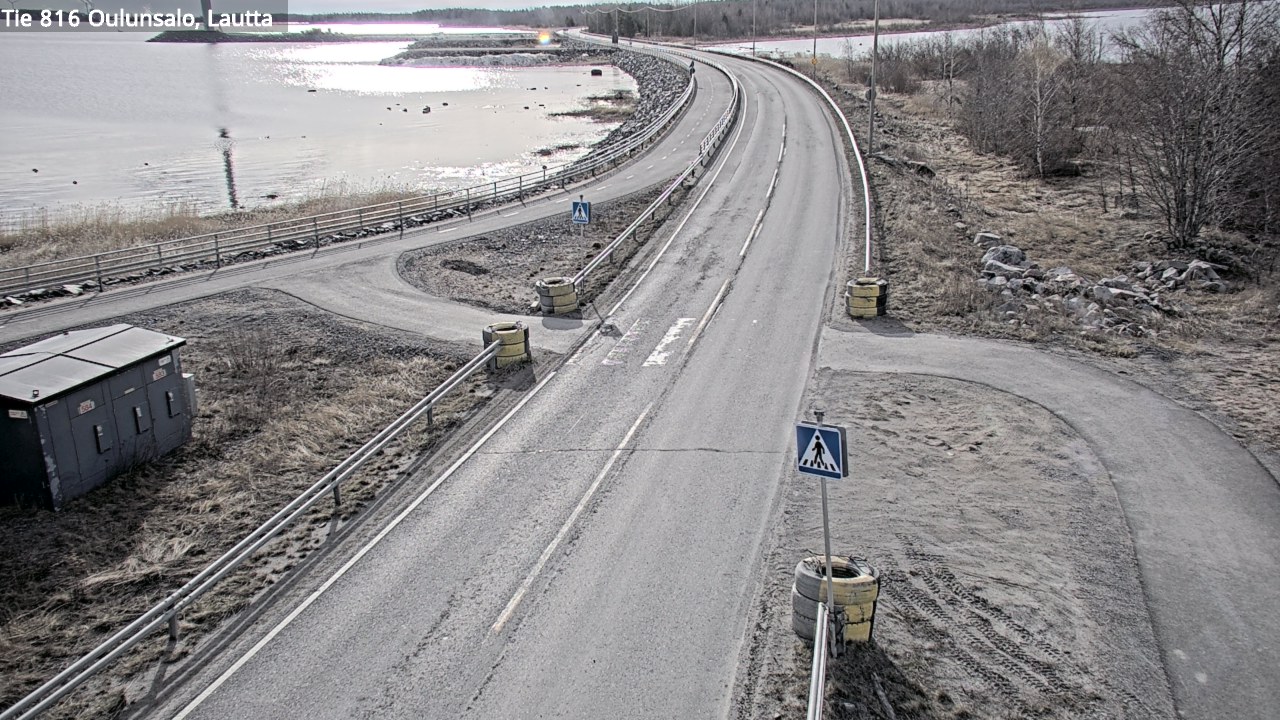 Weather Camera Image Road 816 Oulunsalo, Oulu, Pohjois-Pohjanmaa