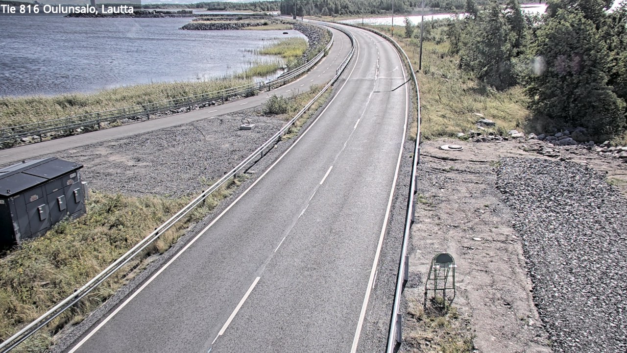 Kelikamerat Kuva Tie 816 Oulunsalo, lauttaranta, Oulu, Pohjois-Pohjanmaa