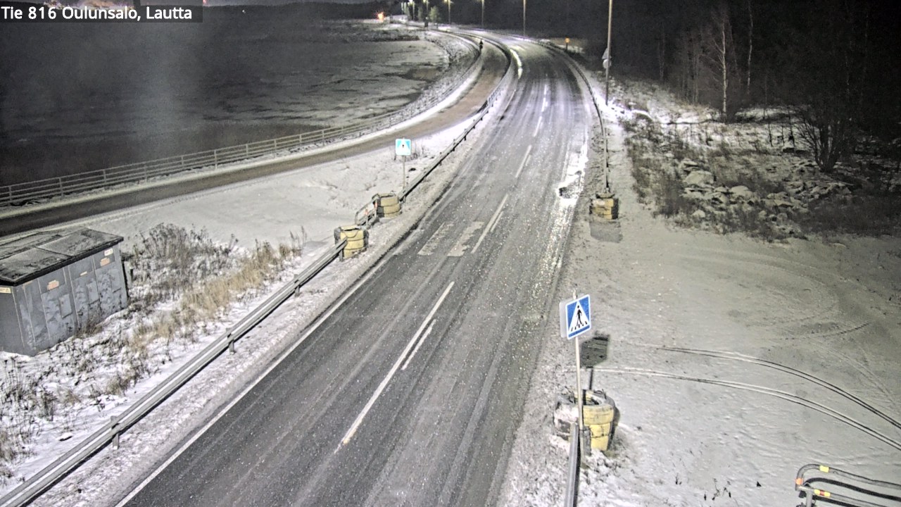 Weather Camera Image Väg 816 Uleåsalo, Oulu, Pohjois-Pohjanmaa