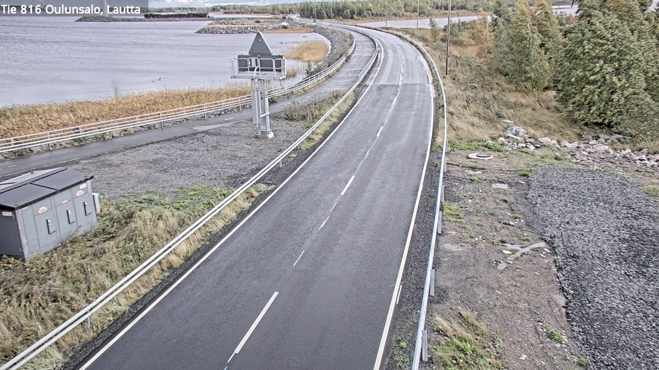 Kelikamerat Kuva Tie 816 Oulunsalo, lauttaranta, Oulu, Pohjois-Pohjanmaa