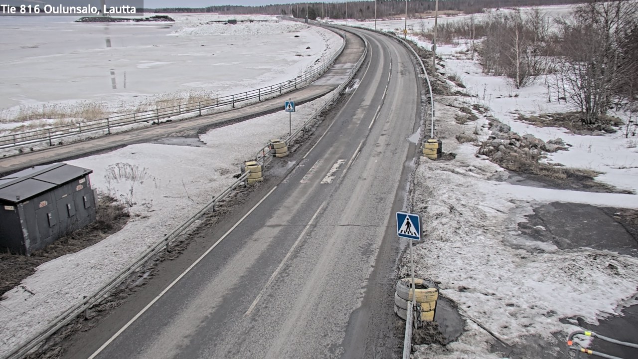 Weather Camera Image Road 816 Oulunsalo, Oulu, Pohjois-Pohjanmaa