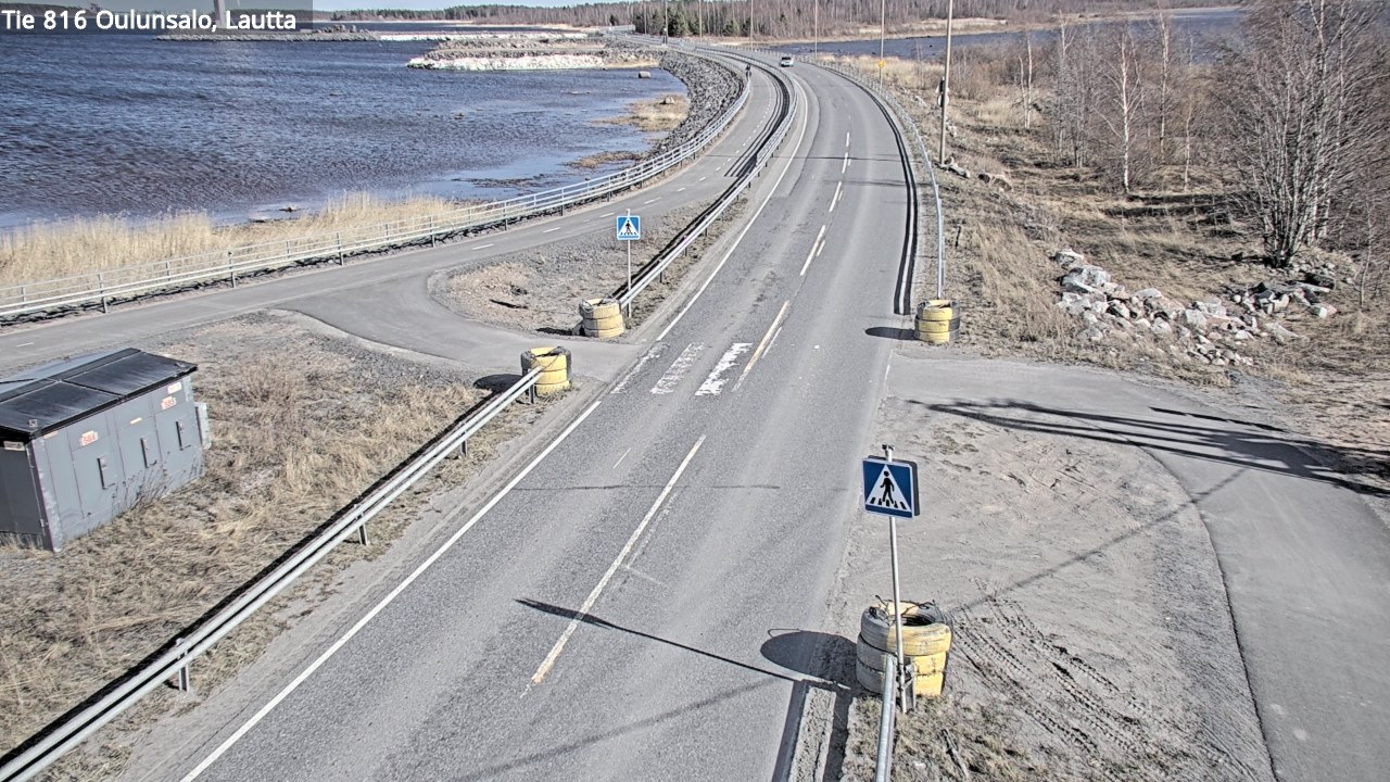 Weather Camera Image Road 816 Oulunsalo, Oulu, Pohjois-Pohjanmaa
