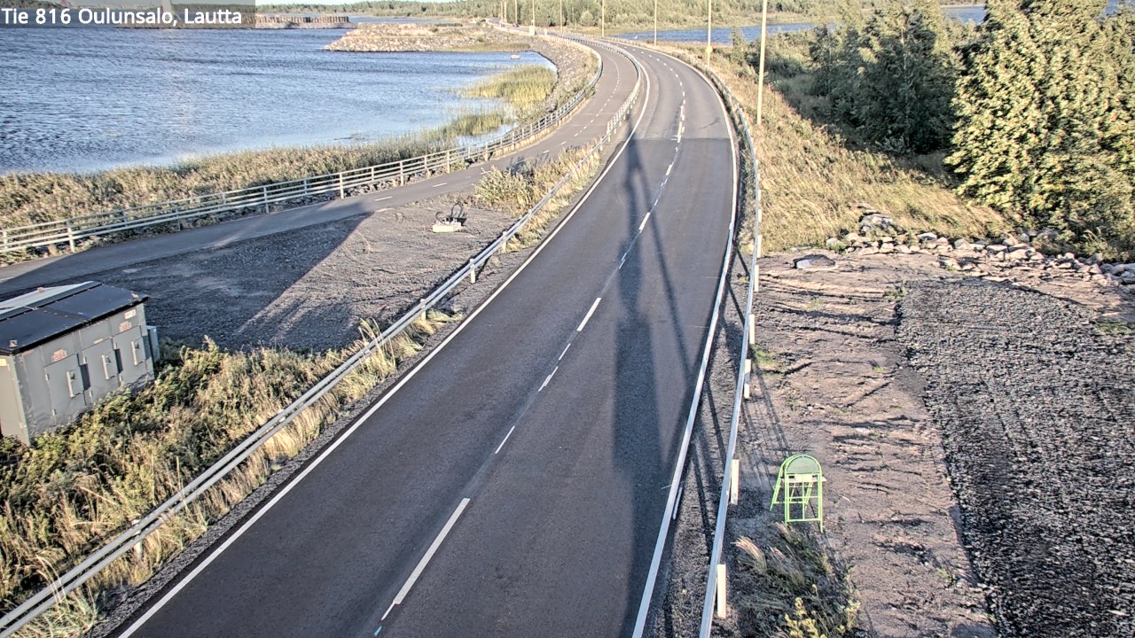 Kelikamerat Kuva Tie 816 Oulunsalo, lauttaranta, Oulu, Pohjois-Pohjanmaa