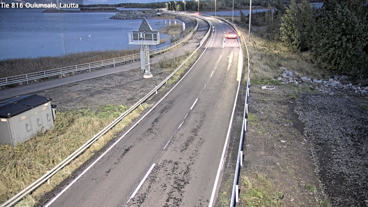 Kelikamerat Kuva Tie 816 Oulunsalo, lauttaranta, Oulu, Pohjois-Pohjanmaa