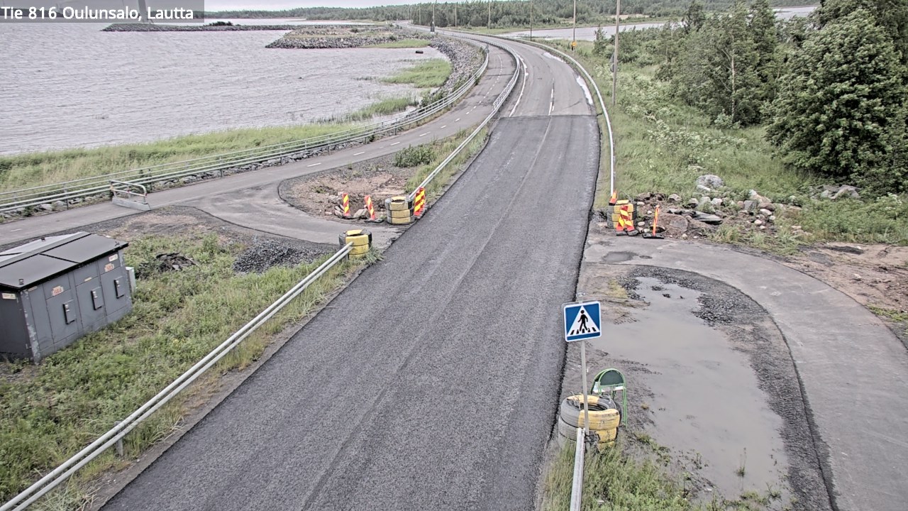 Kelikamerat Kuva Tie 816 Oulunsalo, lauttaranta, Oulu, Pohjois-Pohjanmaa