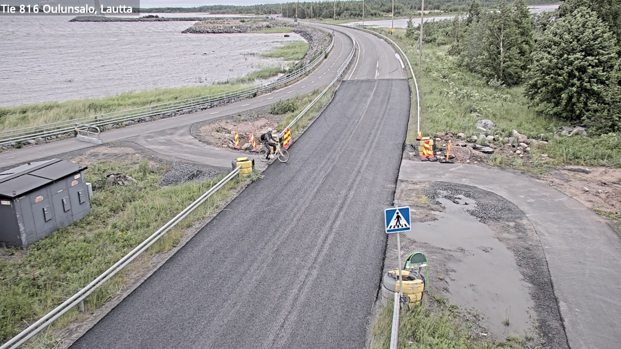Kelikamerat Kuva Tie 816 Oulunsalo, lauttaranta, Oulu, Pohjois-Pohjanmaa